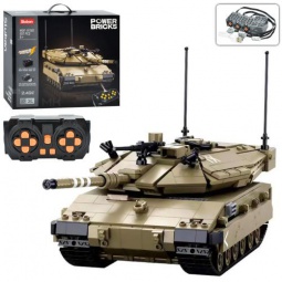 Конструктор SLUBAN M38-B1022 (4шт) танк, 937дет, на радіокеруванні, 42,5-38-12,4см